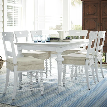 7 Piece Dining Set with Kitchen Chairs